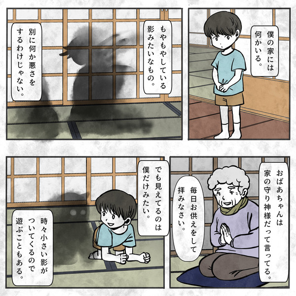 家にいるものの話