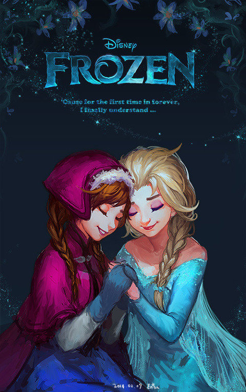 アナと雪の女王  Frozen  Elsa&Anna