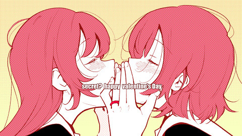 secret? happy valentines Day