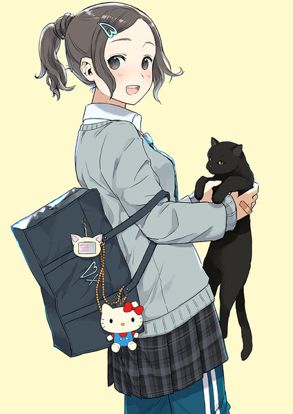 黒猫と埴輪少女