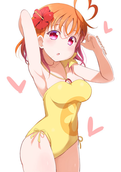 １日１千歌ちゃん🍊水着千歌っち