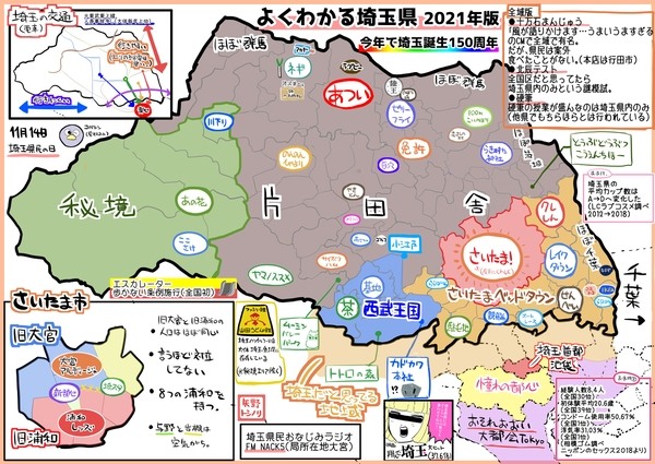 よくわかる埼玉県2021年版