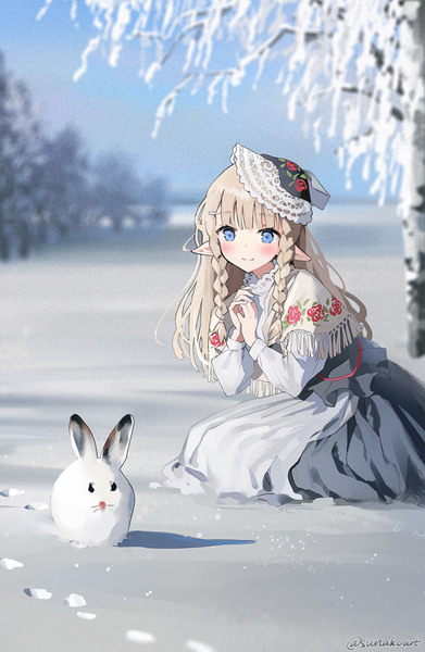 Winter rabbit