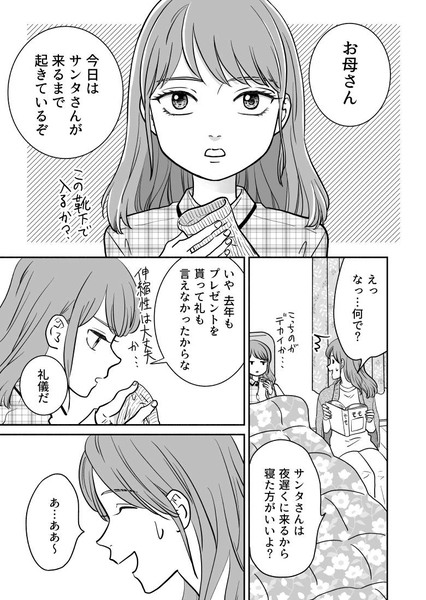 【創作】サンタさんに絶対礼を言いたい少女