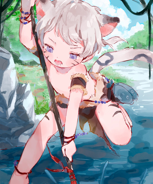 Hunting for fish :>