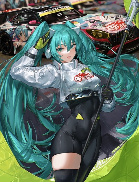 初音ミク 🏁