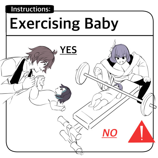 Teyvat Baby Instructions