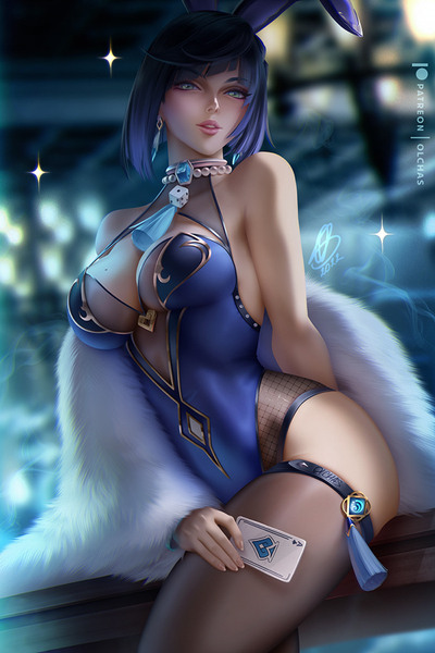 Bunny Mistress Yelan / 夜蘭